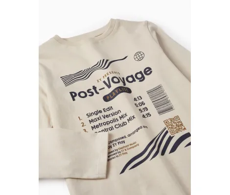 Zippy μπλουζάκι 'Post Voyage' Εκρού | Μπλουζάκια - Πουλόβερ στο Fatsules