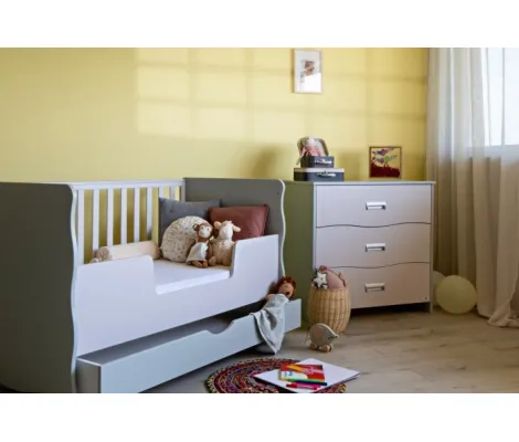 Προεφηβικό Κρεβάτι Santa Bebe Dara  + Δώρο 100€ | Βρεφικά προεφηβικά κρεβάτια στο Fatsules