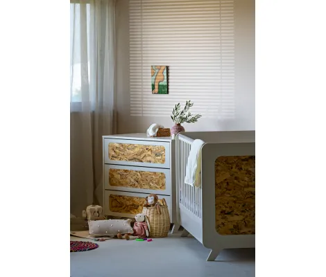 Santa Bebe Προεφηβικό Κρεβάτι Atria Ivory  + Δώρο 50€ | Βρεφικά προεφηβικά κρεβάτια στο Fatsules