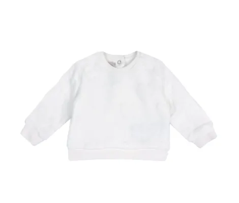 Chicco μπλούζα γούνινη Καρδιές Λευκό | Μπλουζάκια - Πουλόβερ - Γιλέκα πλεκτά - Πουκάμισα - Τοπ στο Fatsules