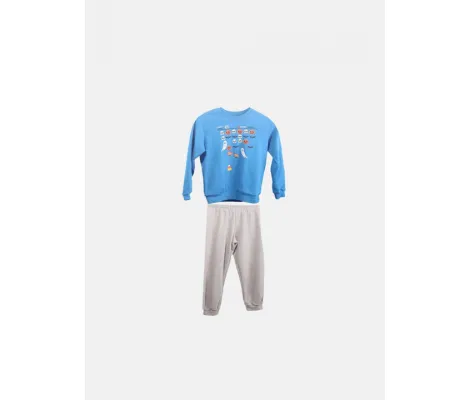 Dreams Σετ πιτζάμες για αγόρι 'Score' Μπλε | Εσώρουχα - πιτζάμες για αγόρια στο Fatsules