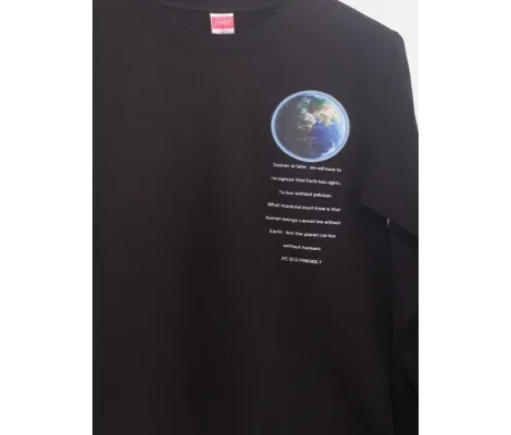 Joyce παιδική μπλούζα 'Earth' Μαύρο | Μπλουζάκια - Πουλόβερ στο Fatsules