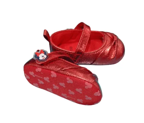 Disney Baby Minnie Mouse μπαλαρίνες αγκαλιάς Κόκκινο | Παπούτσια Αγκαλιάς στο Fatsules