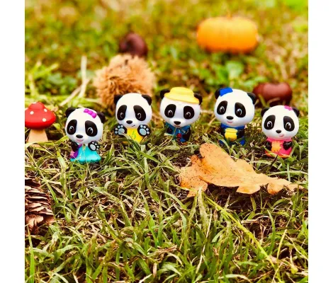 Les Klorofil Oικογένεια "Panda" 4τμχ. | Παιδικά παιχνίδια στο Fatsules