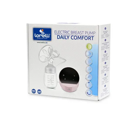 Ηλεκτικό θήλαστρο Lorelli Daily comfort white λευκό | Θήλαστρα στο Fatsules