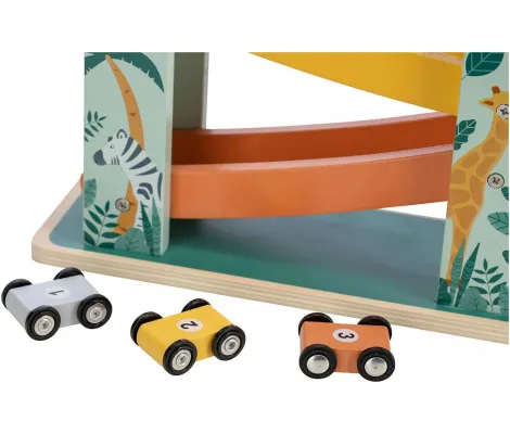 FreeOn Ξύλινη πίστα με αυτοκινητάκια Mini Garage | Εκπαιδευτικά και Δραστηριοτήτων στο Fatsules