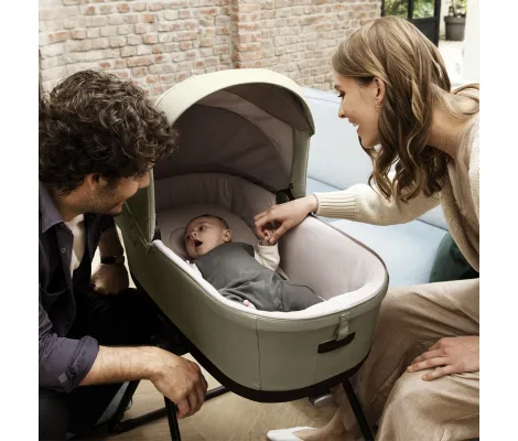 Σύστημα μεταφοράς Electa Quattro χρώμα Union Grey με σκελετό Silver Black και παιδικό κάθισμα αυτοκινήτου Darwin Infant | Πολυκαρότσια 3 σε 1 στο Fatsules