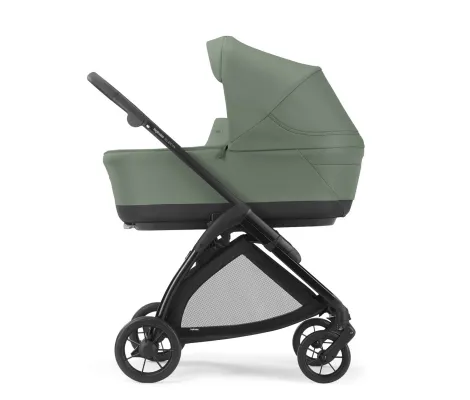 Σύστημα μεταφοράς Electa Quattro χρώμα Murray Green με σκελετό Total Black και παιδικό κάθισμα αυτοκινήτου Darwin Infant | Πολυκαρότσια 3 σε 1 στο Fatsules