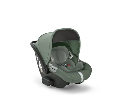 Σύστημα μεταφοράς Electa Quattro χρώμα Murray Green με σκελετό Total Black και παιδικό κάθισμα αυτοκινήτου Darwin Infant Recline | Πολυκαρότσια 3 σε 1 στο Fatsules