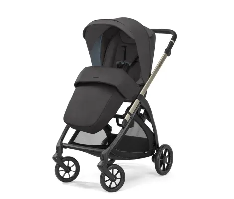 Σύστημα μεταφοράς Electa Quattro χρώμα Upper Black με σκελετό Iridio Black και παιδικό κάθισμα αυτοκινήτου Darwin Infant Recline | Πολυκαρότσια 3 σε 1 στο Fatsules