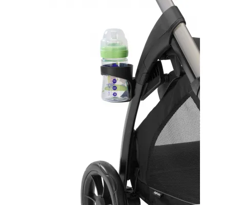Σύστημα μεταφοράς Electa Quattro χρώμα Battery Beige με σκελετό Iridio Black και παιδικό κάθισμα αυτοκινήτου Darwin Infant | Πολυκαρότσια 3 σε 1 στο Fatsules