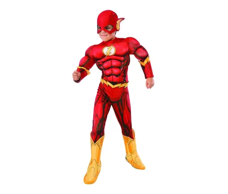 Αποκριάτικη Στολή Flash Deluxe Costume μεγ.06 | Στολές για αγόρια στο Fatsules