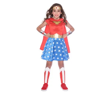 Αποκριάτικη Στολή Wonder Woman Classic μεγ.08 | Στολές για κορίτσια στο Fatsules