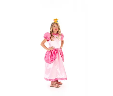 Αποκριάτικη Στολή Princess Of The Mushroom Kingdom μεγ.08 | Στολές για κορίτσια στο Fatsules