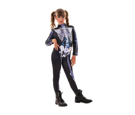 Αποκριάτικη Στολή Bones Skeleton μεγ.14 | Στολές για κορίτσια στο Fatsules