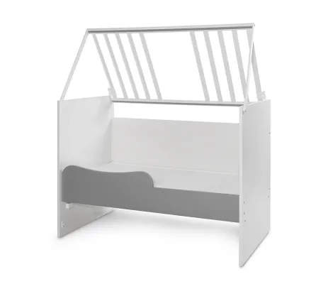 Πολυμορφικό κρεβάτι Lorelli Multi 5 σε 1 White/Stone Grey | Πολυμορφικά Κρεβάτια στο Fatsules