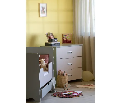 Βρεφικό δωμάτιο Santa Bebe Dara κρεβάτι συρταριέρα + Δώρο 150€ | Ολοκληρωμένο Βρεφικό Δωμάτιο στο Fatsules