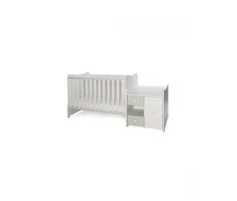 Πολυμορφικό κρεβάτι Lorelli Minimax – White/Artwood | Πολυμορφικά Κρεβάτια στο Fatsules