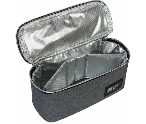 Ισοθερμική τσάντα φαγητού Kikka Boo Foody 19x10cm Dark Grey | Αξεσουάρ Φαγητού στο Fatsules