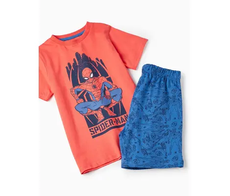 Spider-Man Zippy Σετ πιτζάμες Μπλε Κόκκινο | Εσώρουχα - πιτζάμες για αγόρια στο Fatsules