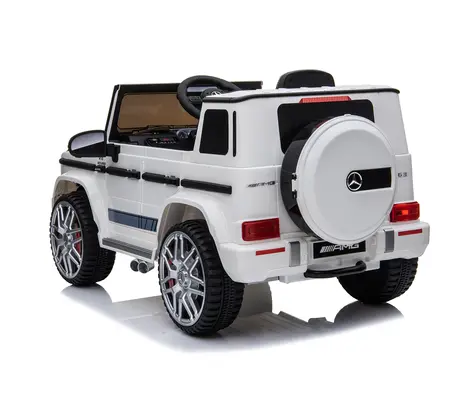 Ηλεκτροκίνητο αυτοκίνητο Kikka Boo Licensed Mercedes AMG G63 White | Παιδικά παιχνίδια στο Fatsules