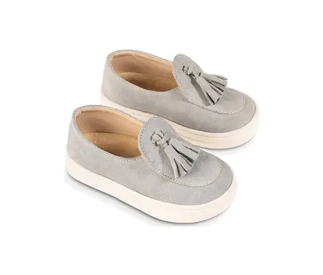 Loafers Babywalker Γαλάζια με Φουντάκια BW5276 | Παιδικά Παπούτσια στο Fatsules