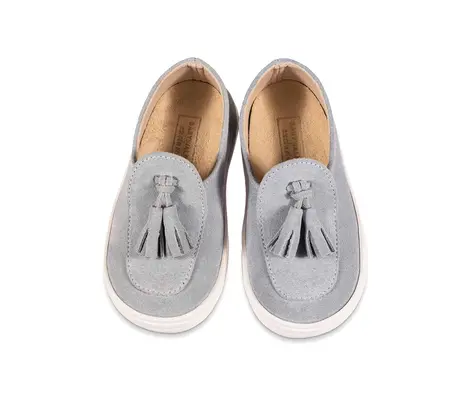 Loafers Babywalker Γαλάζια με Φουντάκια BW5276 | Παιδικά Παπούτσια στο Fatsules