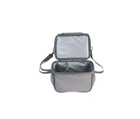 Bo Jungle Θερμοθήκη Organizer Θηλασμού Deluxe - Grey (Ισοθερμική Τσάντα) | Τσάντα Αλλαξιέρα - Μεταφοράς στο Fatsules