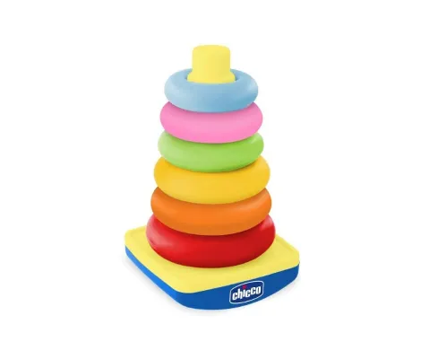 Πύργος από Δακτύλιους Chicco Toys - Lime | Εκπαιδευτικά και Δραστηριοτήτων στο Fatsules