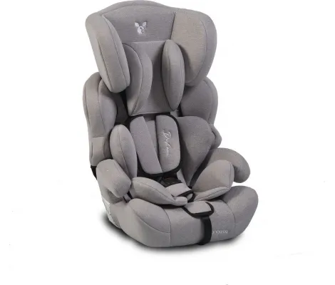 Κάθισμα Αυτοκινήτου - Cangaroo Deluxe 1-2-3 (9-36kg) light grey | i Size 76-150cm // 9-36 kg // 9 μηνών-12 ετών στο Fatsules
