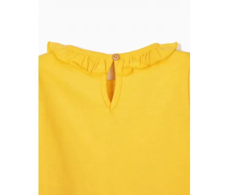 Μπλούζα 'you & me' Ζippy - Κίτρινο | Βρεφικά μπλουζάκια-πουλόβερ στο Fatsules