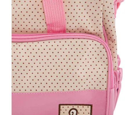 Τσάντα Αλλαξιέρα Cangaroo Stella Pink Σετ 5τμχ | Αξεσουάρ Καροτσιού στο Fatsules