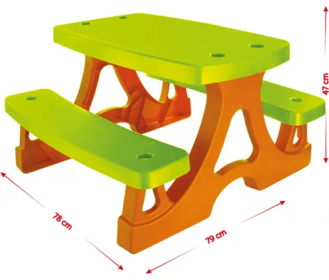 Παιδικό τραπεζάκι Mochtoys Garden Table Picnic | Παιχνίδια Κήπου - Εξωτερικού χώρου στο Fatsules