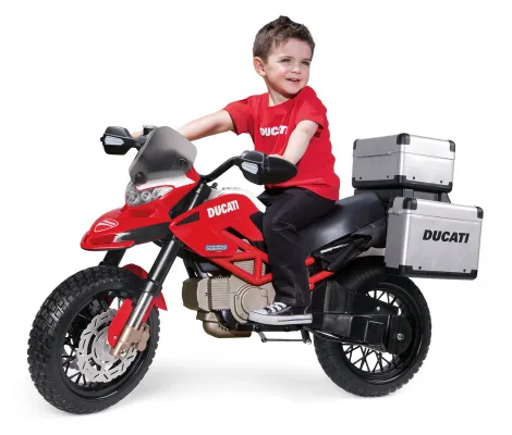 Ηλεκτροκίνητη μηχανή Peg Perego Ducati Enduro 12Volt | Ηλεκτροκίνητα παιχνίδια στο Fatsules