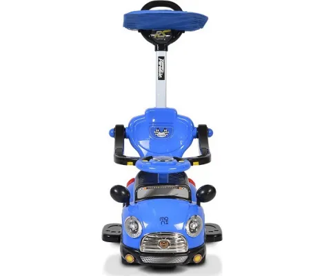 Περπατούρα Αυτοκινητάκι Moni με σκίαστρο και τιμόνι γονέα Ride on Paradise blue | Παιδικά παιχνίδια στο Fatsules
