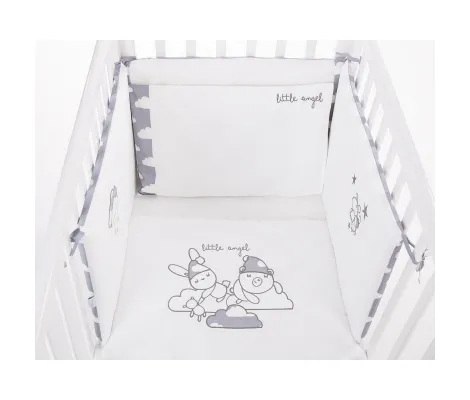 Σετ Προίκας Μωρού Kikka Boo 6 τεμάχια - Little Angel Clouds | Σετ Προίκας Μωρού στο Fatsules