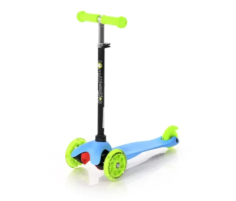 Πατίνι Scooter Lorelli Mini Αναδιπλούμενο με φωτιζόμενους τροχούς Blue&Green | Παιδικά παιχνίδια στο Fatsules