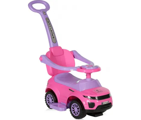Αυτοκινητάκι-Περπατούρα Lorelli Off Road Handle Pink | Παιδικά παιχνίδια στο Fatsules