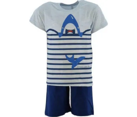Πιτζάμα Under sea DREAMS - Γαλάζιο | Εσώρουχα - πιτζάμες για αγόρια στο Fatsules