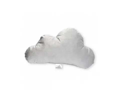 Μαξιλαράκι Βελουτέ Baby Oliver Σύννεφο Γκρι | Διακοσμητικά μαξιλάρια στο Fatsules