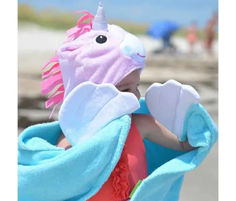Παιδική Πετσέτα Zoocchini Allie the Alicorn | Μαγιό για μωρά - Πόντσο - Πετσέτες Παραλίας - Καπέλα Με Ηλιακή Προστασία στο Fatsules