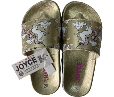 Παντόφλες κολυμβητηρίου Joyce Χρυσό | Παιδικά Παπούτσια στο Fatsules