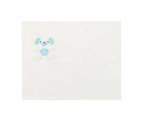 Κουβέρτα Αγκαλιάς & Λίκνου 3D Kikka Boo Puppy White | Προίκα Μωρού - Λευκά είδη στο Fatsules