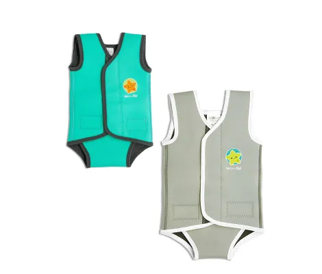 Ισοθερμική Φόρμα Νεοπρέν για μωρά Bbluv Wrap Γκρι | Μαγιό για μωρά - Πόντσο - Πετσέτες Παραλίας - Καπέλα Με Ηλιακή Προστασία στο Fatsules