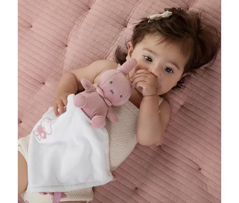 Νάνι μωρού Baby Oliver Μiffy Doudou Pink | Προίκα Μωρού - Λευκά είδη στο Fatsules