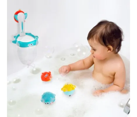 Σετ παιχνίδια μπάνιου Akuku με απόχη και καλάθι | Παιδικά παιχνίδια στο Fatsules