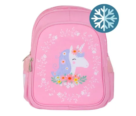 Τσάντα πλάτης με ισοθερμική θήκη A Little Lovely Company Unicorn Pink | Σχολικές Τσάντες Πλάτης  στο Fatsules