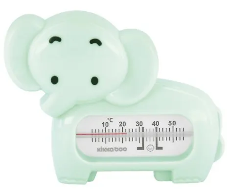 Αναλογικό θερμόμετρο μπάνιου Kikka Boo Elephant Mint | Θερμόμετρα Μπάνιου στο Fatsules