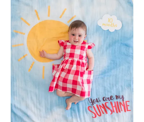 Θεματική μουσελίνα Lulujo Σετ Φωτογράφισης Νεογέννητου You Are My Sunshine | Θεματικές Μουσελίνες Φωτογράφισης στο Fatsules