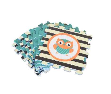 Παιδικό παζλ δαπέδου ελεφαντάκι & κουκουβάγια Cangaroo Moni Toys printed puzzle elephant&owl | Παιδικά παιχνίδια στο Fatsules